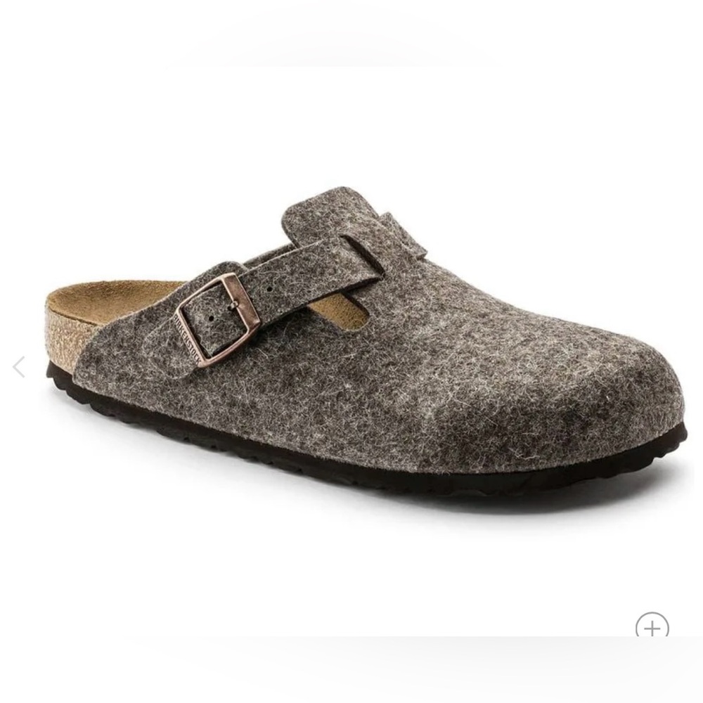 Boston Wool Felt Clogs - SOLD